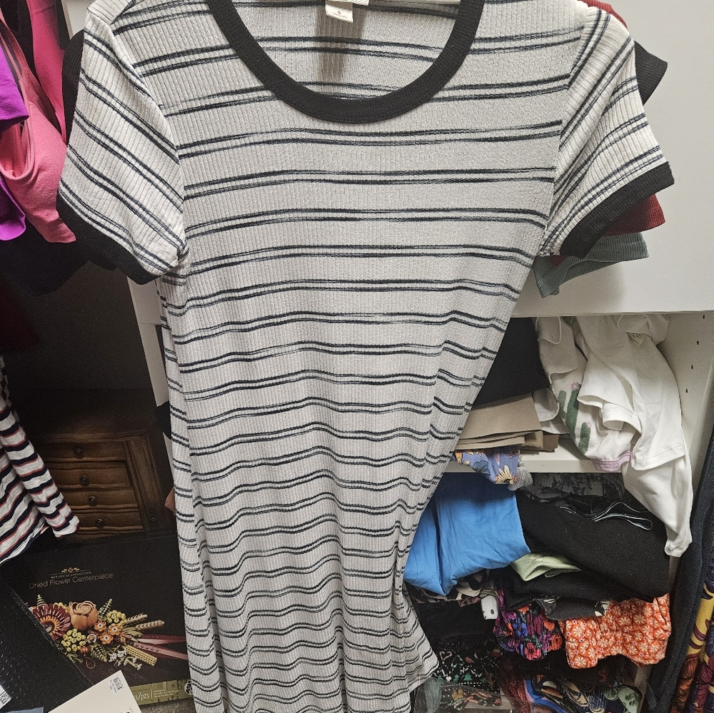 Mossimo supply and co striped tshirt dress